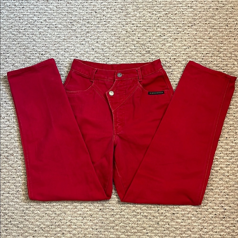 Red Rocky Mountain Jeans